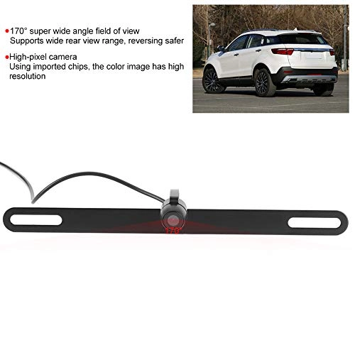 European Car License Plate Frame with Rear View Camera - Infrared 648*488