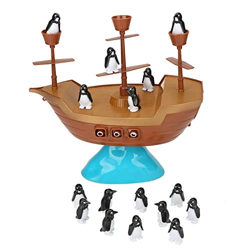 Pirate Boat Penguin Balance Game - Suitable for kids over 3 years old