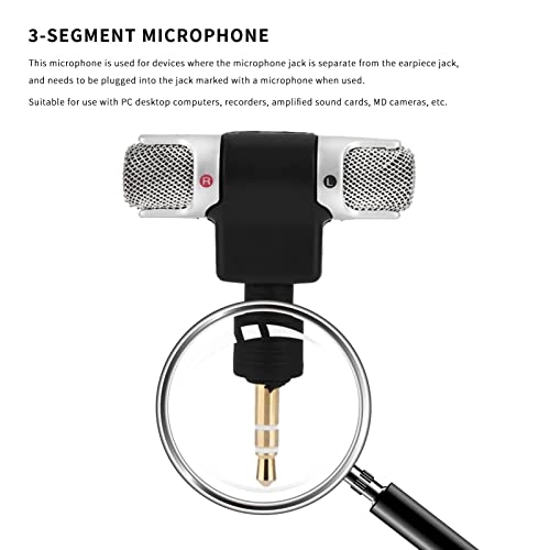 Mini Stereo Condenser 3.5mm-Mini-Jack Microphone