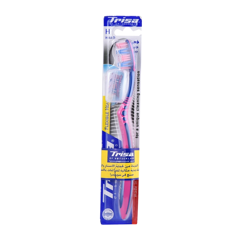 Trisa Flexible Head Toothbrush - Hard 1-Piece Pack