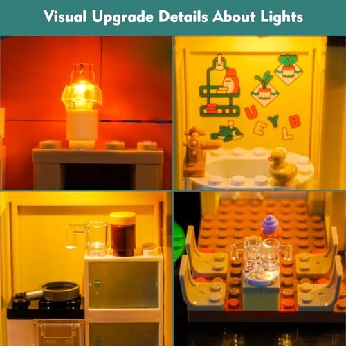 Light kit for LEGO Bluey's Family House 11203