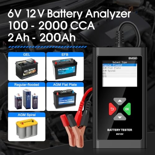 Car Battery Tester - 12 Volts