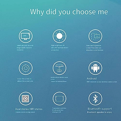 1080P Home Portable Projector 1920 x 1080