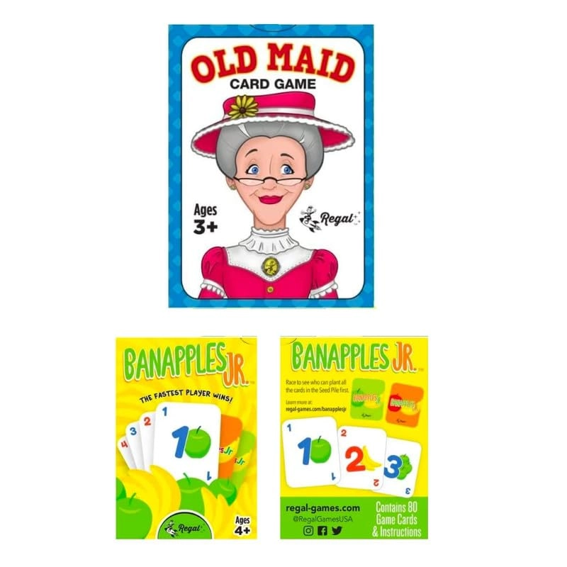 Old Maid - Card Game + Banapples Jr.