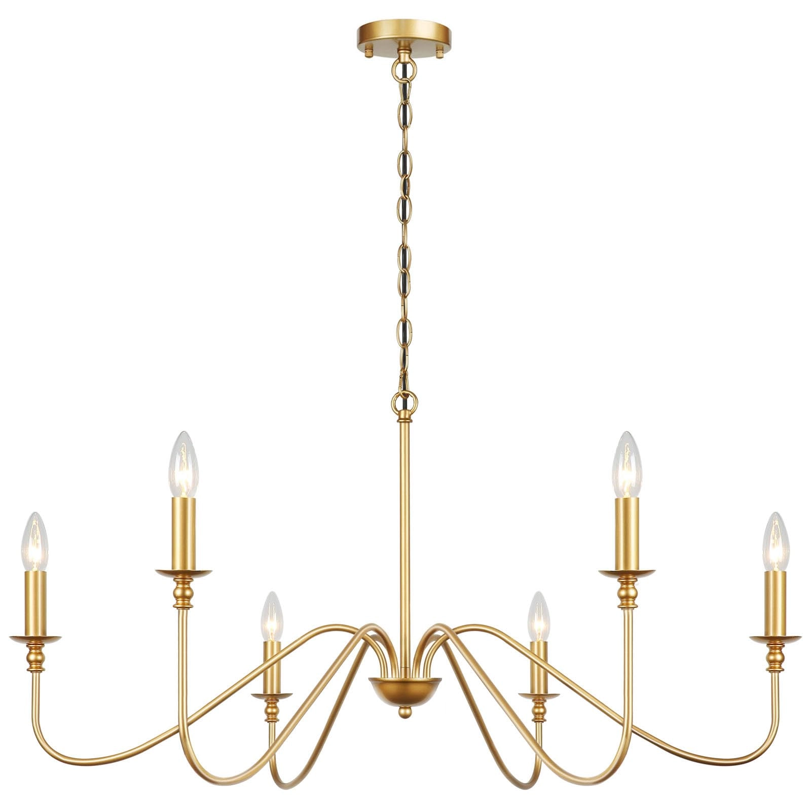 FinExpect Chandelier - Dimmable
