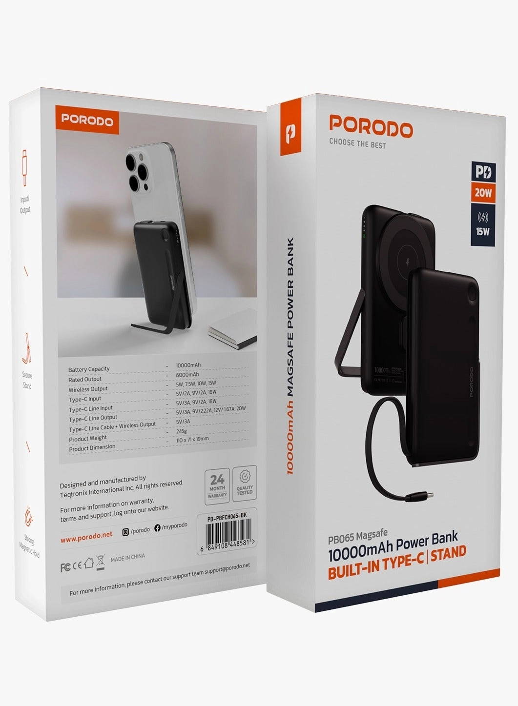 PD-PBFCH040-BK - 10000mAh 22.5W