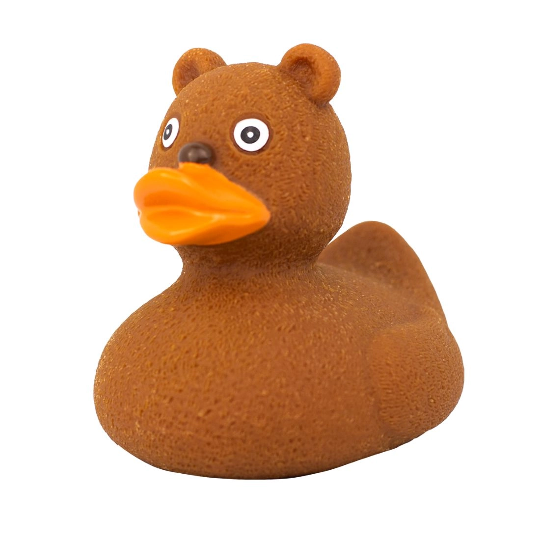LILALU Teddy Rubber Duck - Small 8.00 x 9.00 x 9.00 cm