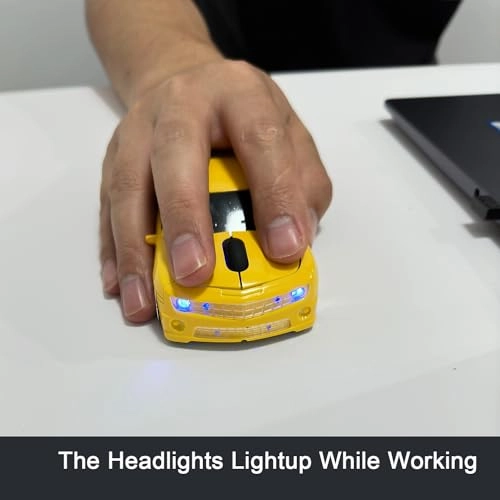 Sport Car Shaped Optical Mouse - Wireless