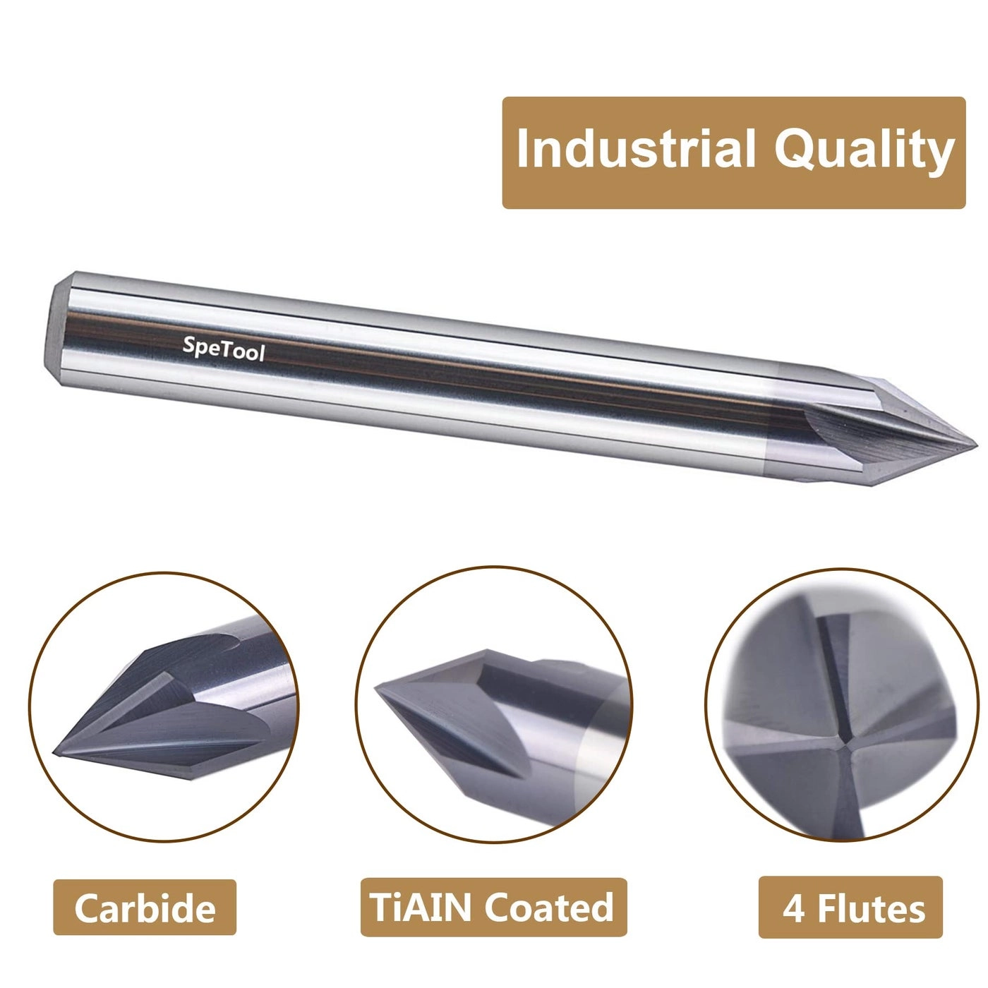 V Groove Router Bit - 1/4 Inch