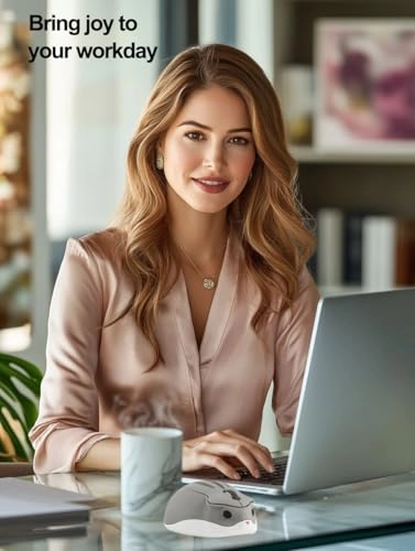 Hamster Shape Optical Mouse - Wireless