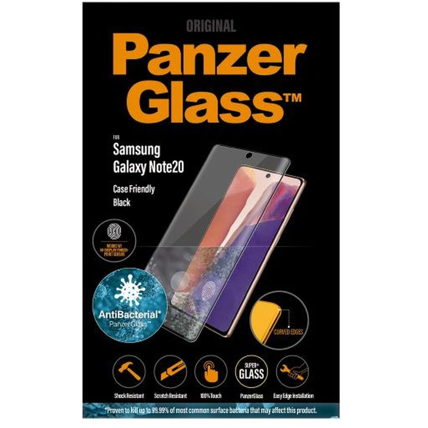 Full Coverage Tempered Glass Screen Protector for Samsung Galaxy Note 20 Ultra