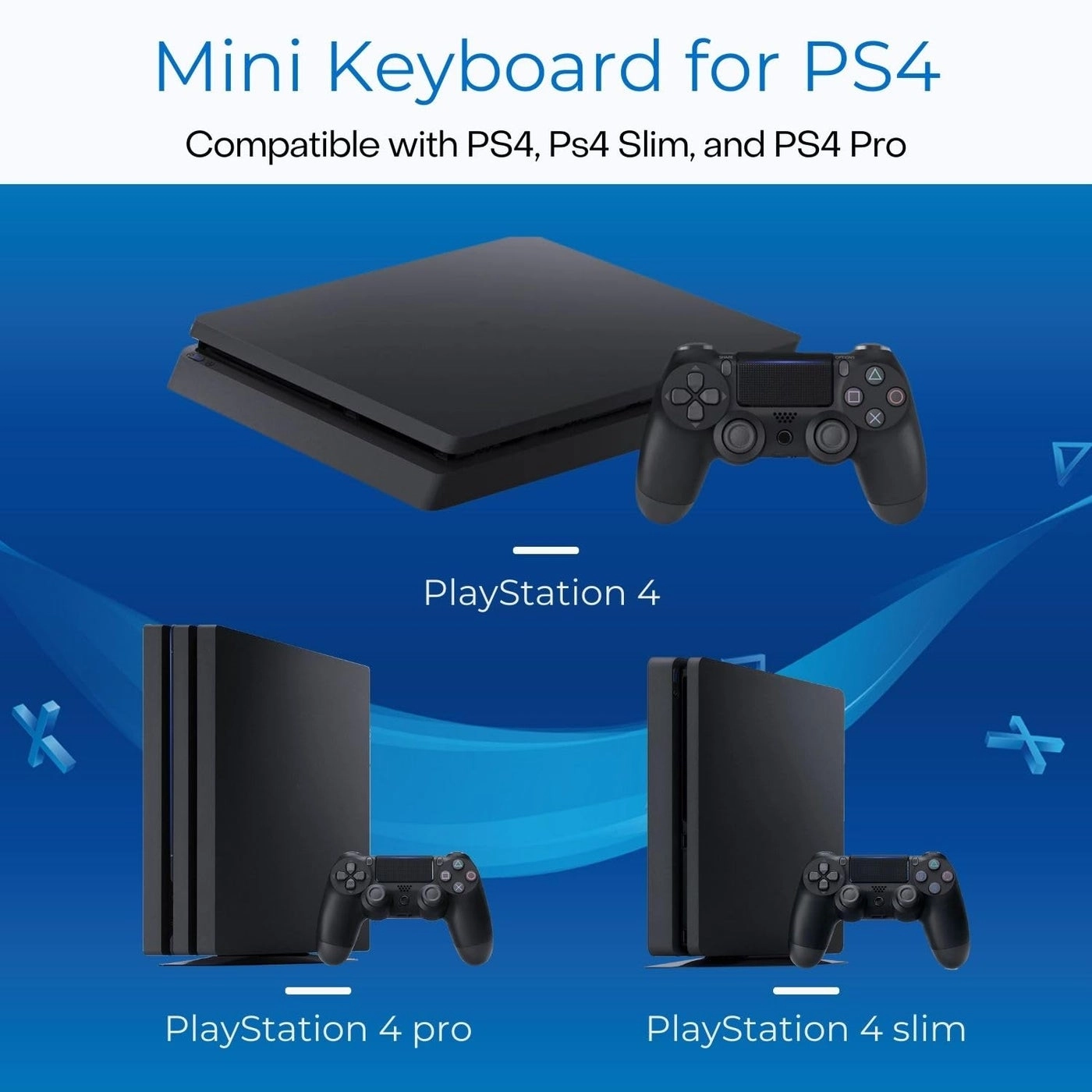 PS4 Chatpad - PS4, Ps4 Slim, and PS4 Pro