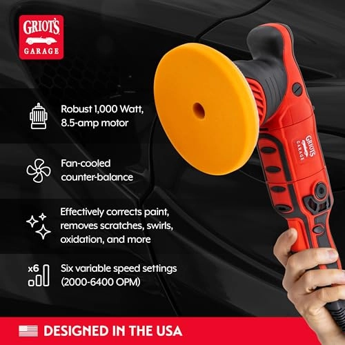 G9 Random Orbital Polisher - 1000-Watt 6"