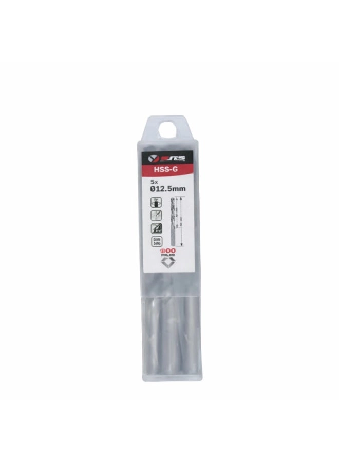 RNS HSS-G Twist Drill Bit - Stainless Steel 5 12.5 MM