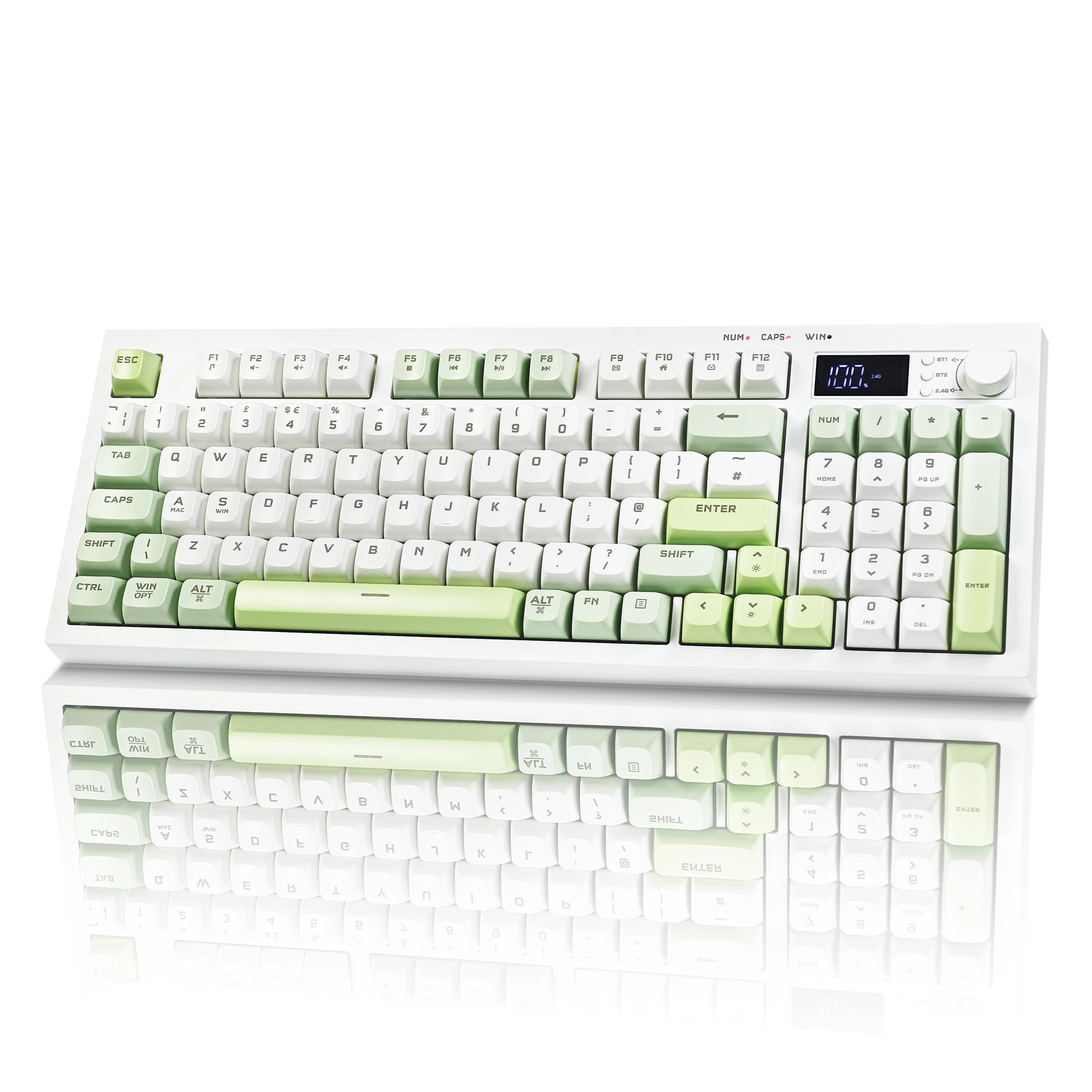 Bangsanth Wireless Keyboard - QWERTY 2.4GHz BT5.0 USB-C