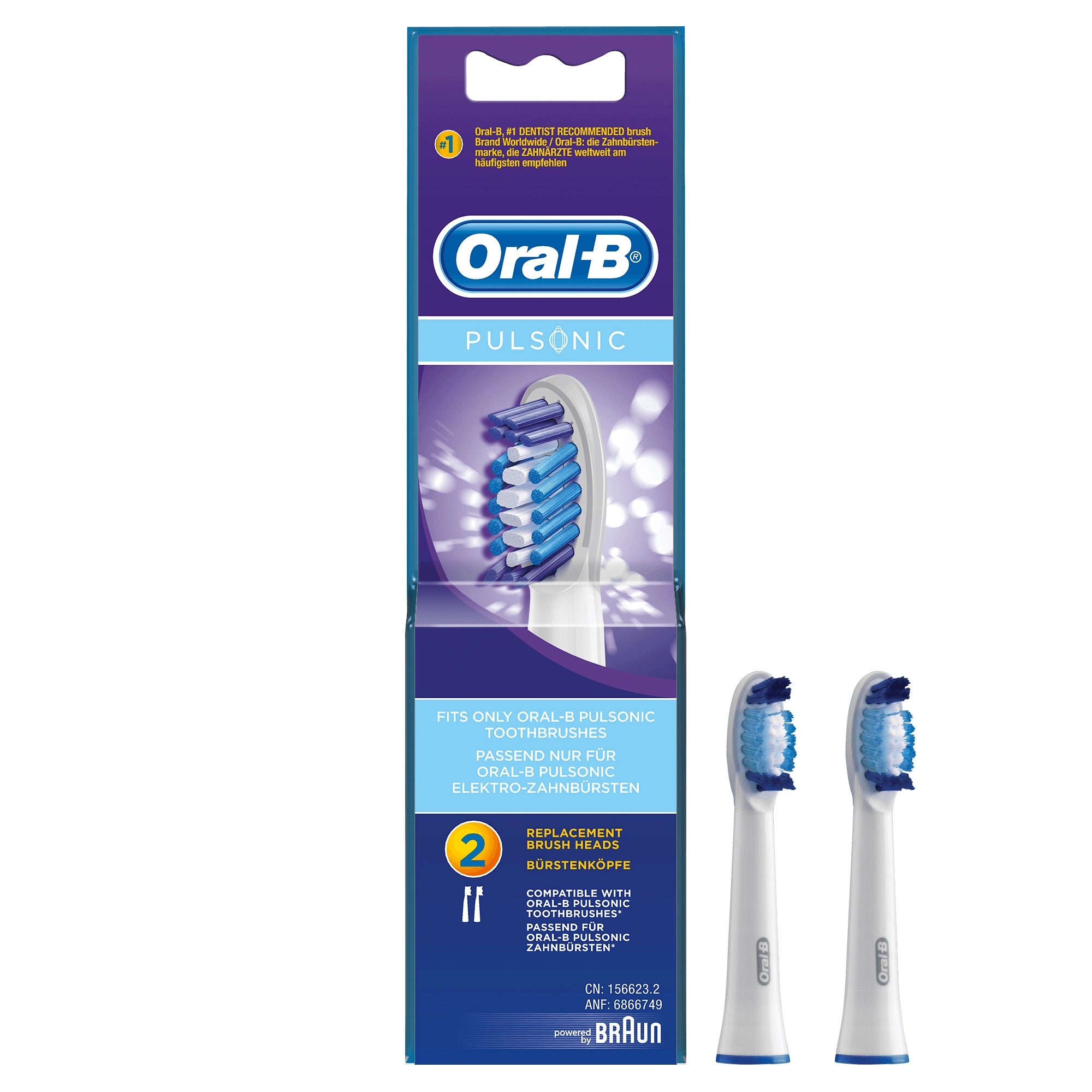 Denture Brush - 2 piece(s) Blue