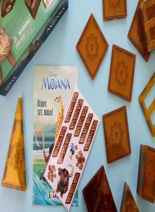 Disney Moana Magnetic Tile Set - Moana 30 pcs