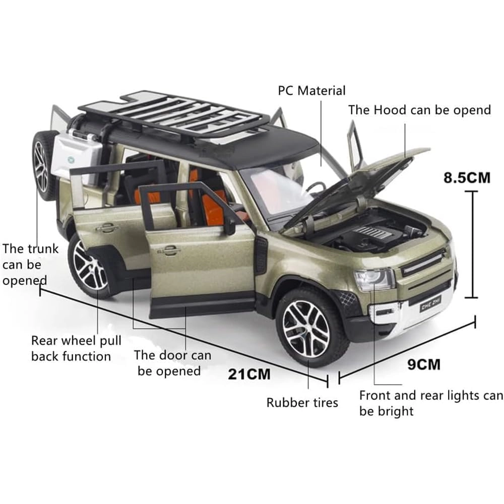 Metal Pullback Car - 1:24 1 pcs
