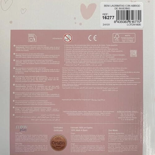 Beni lagrimitas Doll - 42 cm Fabric Body Ages 3+