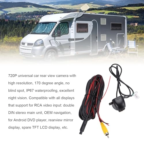 Rear View CCD Camera - Night vision 720p