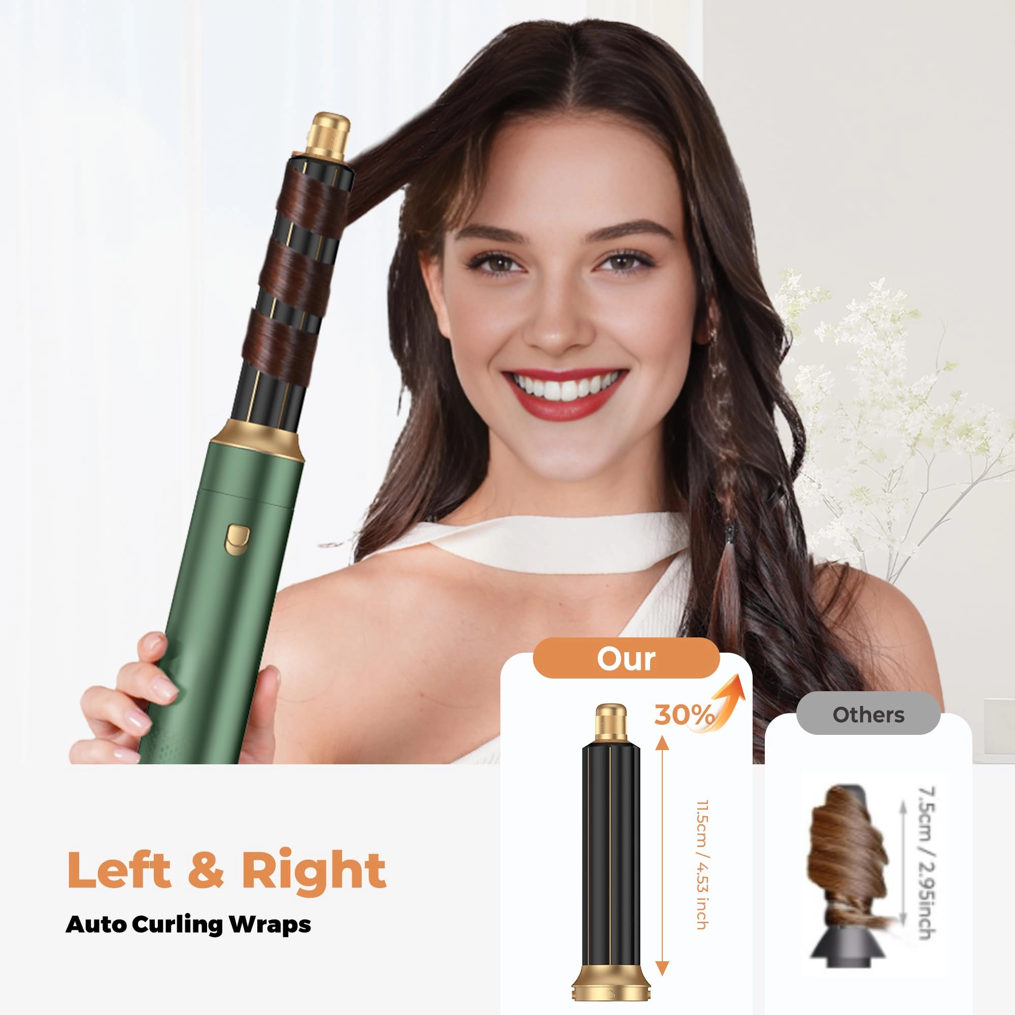 5 in 1 Hair Dryer Brush Set - Gold 700 watts