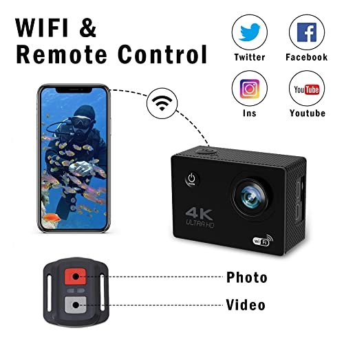 Action Camera - 4K 60FPS Kit