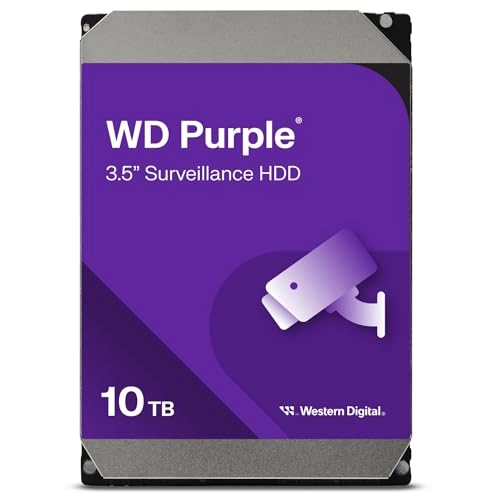 Purple 3.5" 256MB SATA 6Gb/s (WD102PURZ) - 10TB
