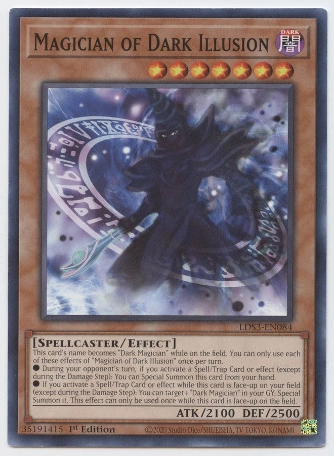 Yu-Gi-Oh! Magician of Dark Illusion LDS3-EN084 - 1st Edition