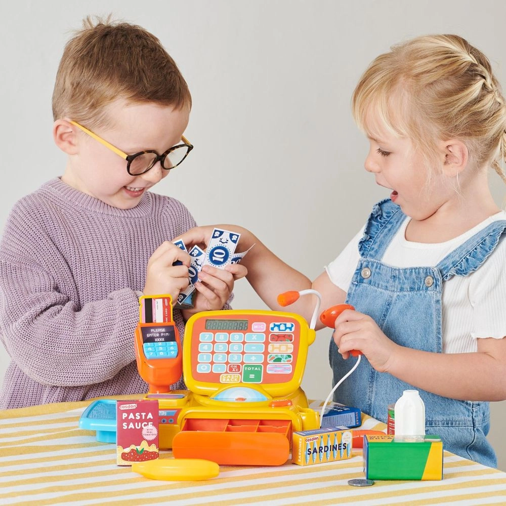 Cash Register Playset - working calculator play debit card (66450)