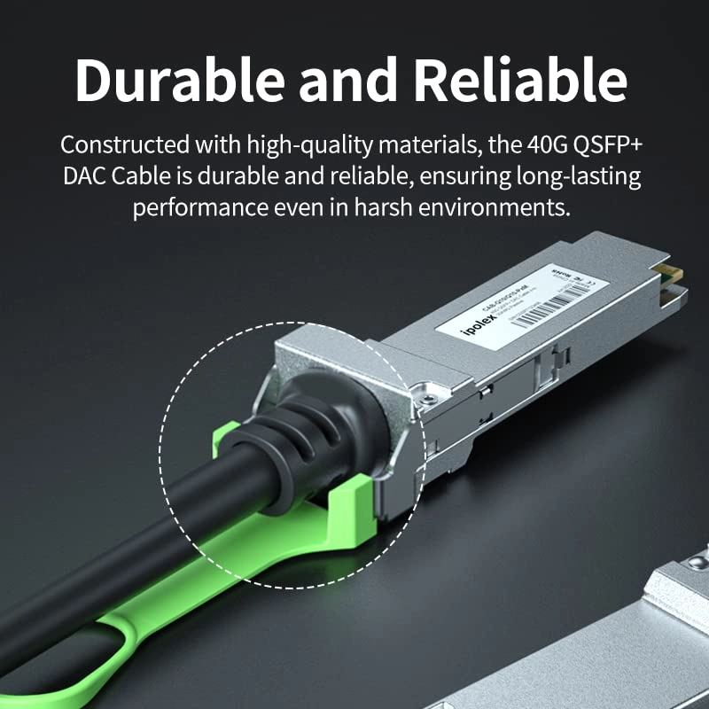 QSFP+ DAC Twinax Cable - 0.5m