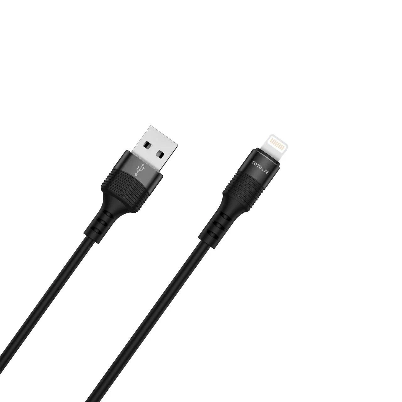 TOTUDESIGN T-Series Lightning to USB Ultra Fast Cable 1m