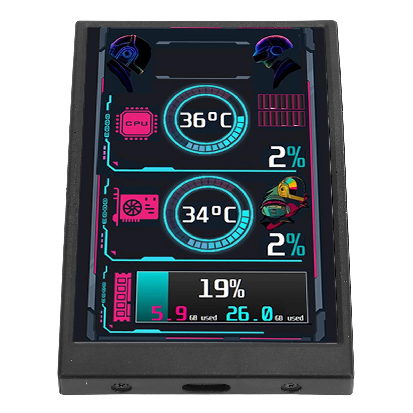 Computer Temp Monitor - GOWENICgero8uza4g 3.5in 320x480