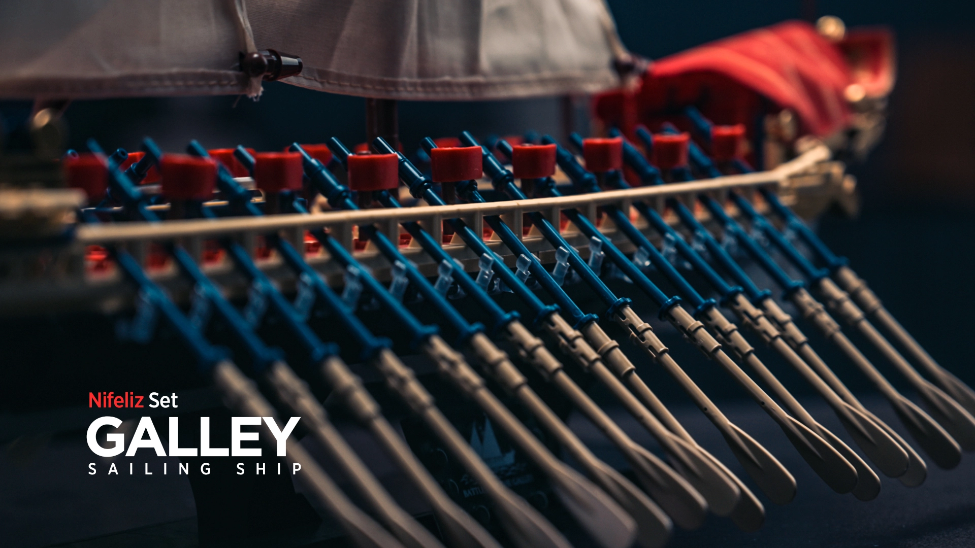 Galley Sailing Ship (NF10338) - Nifeliz Ship