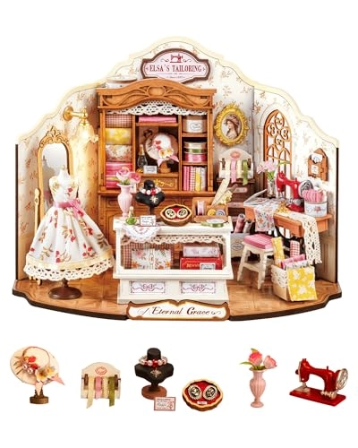 Elsa's Tailoring - DIY Miniature House Kit