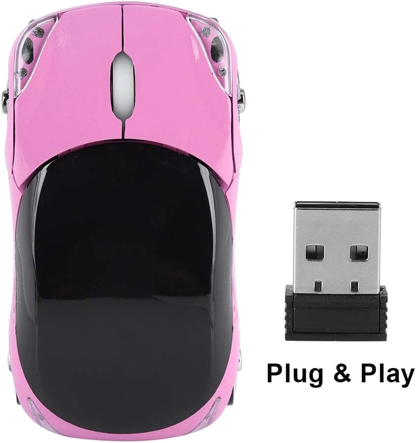 e Sport Car Shaped Wireless Mouse - 2.4G Wireless
