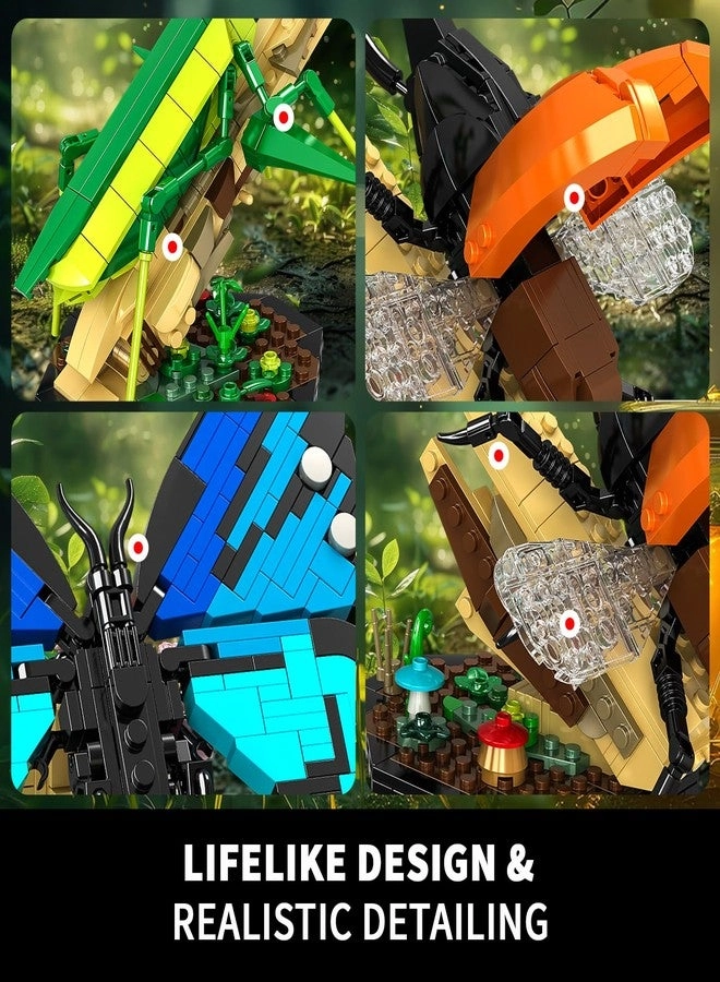 Insect Collection Building Toy Set - 6 years+