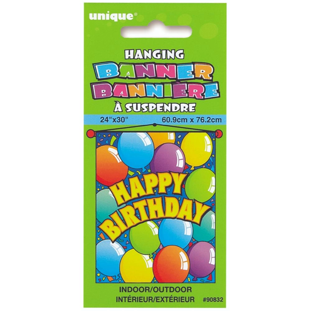 Hanging Birthday Banner
