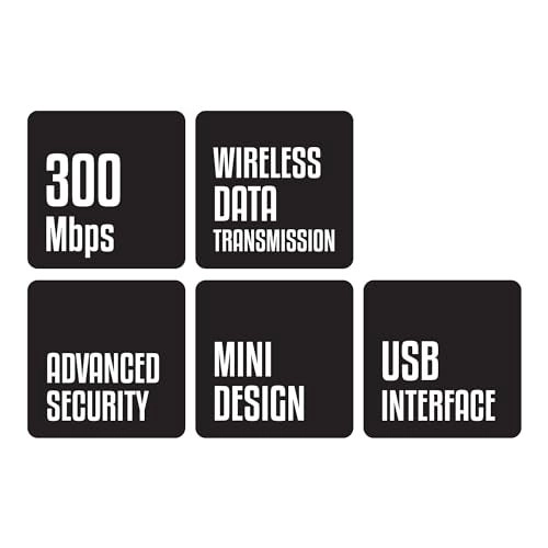 USB300WF1 - 802.11 b/g/n USB v2.0 Wireless