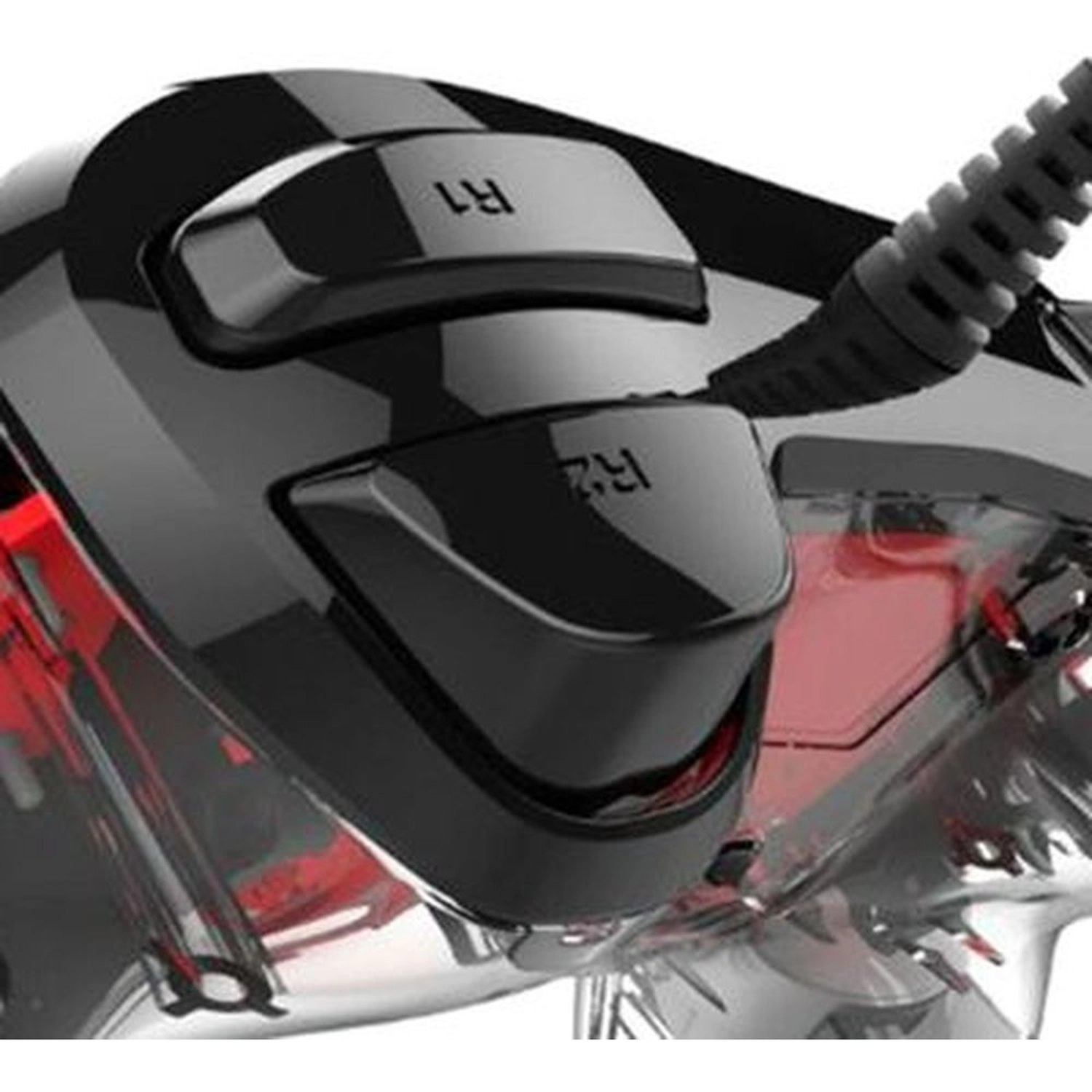 Wired Illuminated Compact Controller (PS4) Red