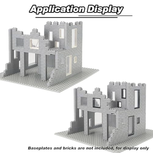 Tranparent Windows and Doors - 132 pcs