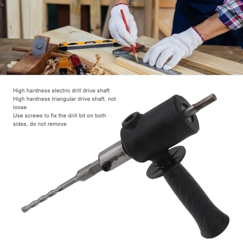 Electric Hammer ConversionHead - Square Shank Black