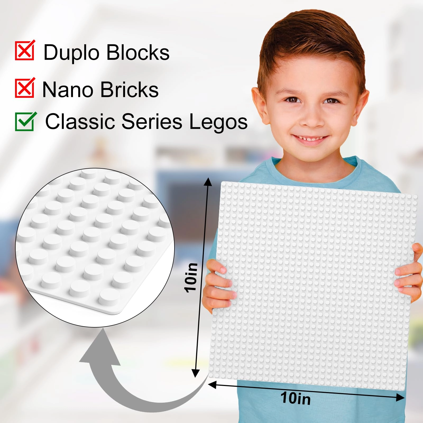 Classic Baseplates - 6pcs