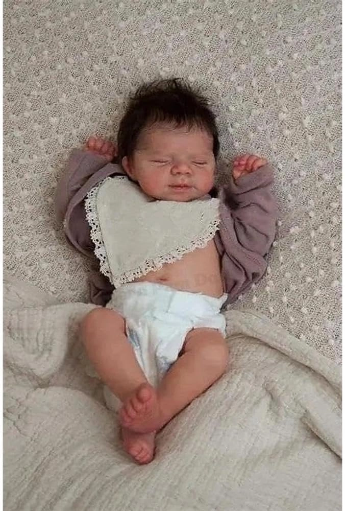 Pascale Reborn Baby Doll - 18 inch Vinyl sleeping Ages 3+