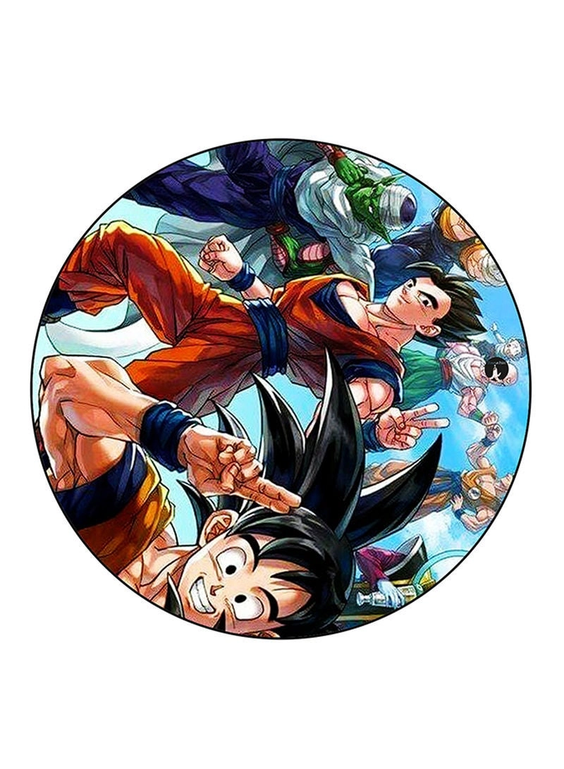 Anime Dragon Ball Printed Rubber Mouse Pad