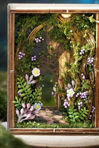 DIY Miniature Dollhouse Kit - Happy Manor 1:100