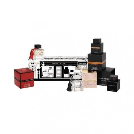 Lalique L'Amour + Le Parfum + Encre Noire + Encre Noire A' L'Extreme - Eau de Parfum 4 Pieces