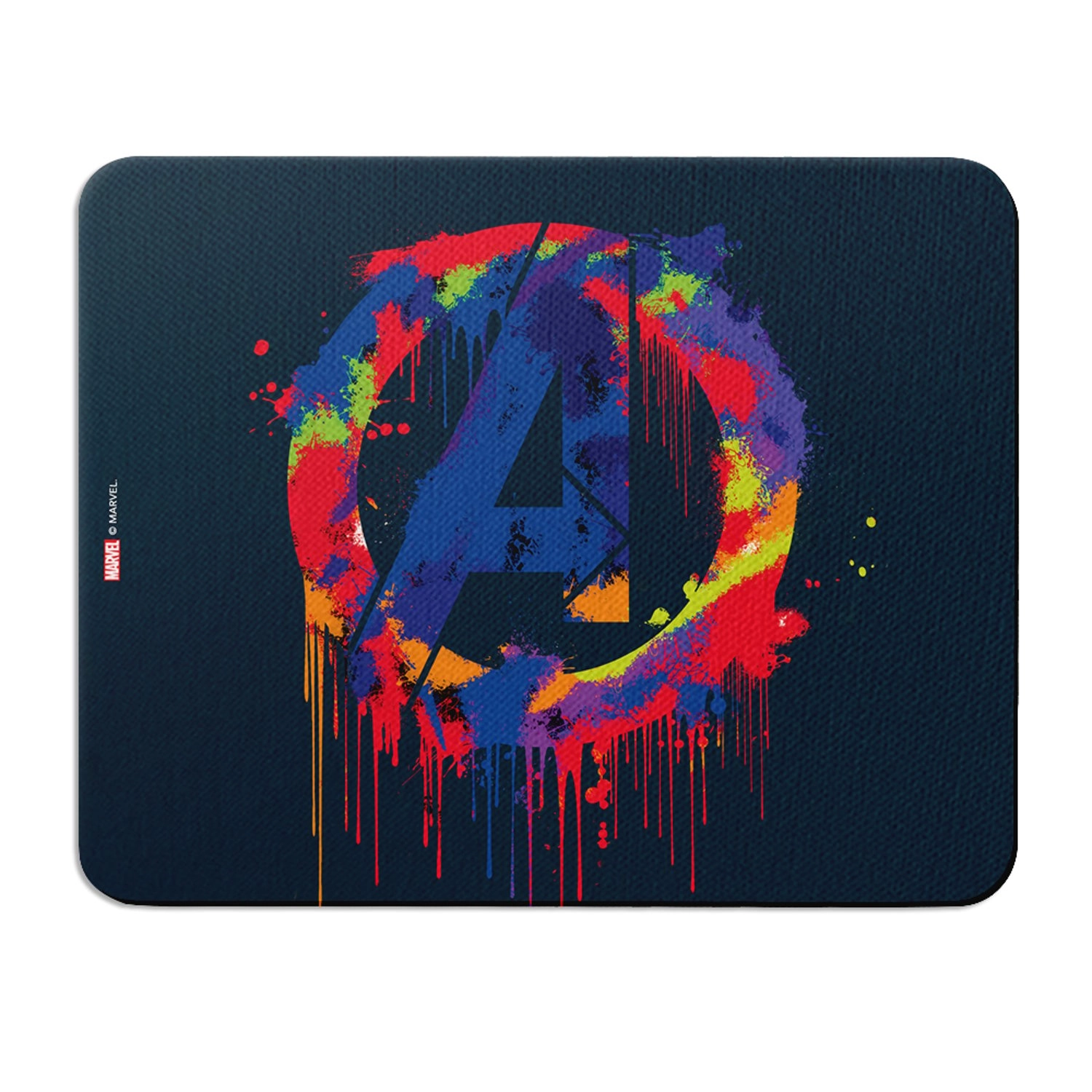 Wackylicious Avengers Logo Neoprene Mouse Pad - 22x18 cm