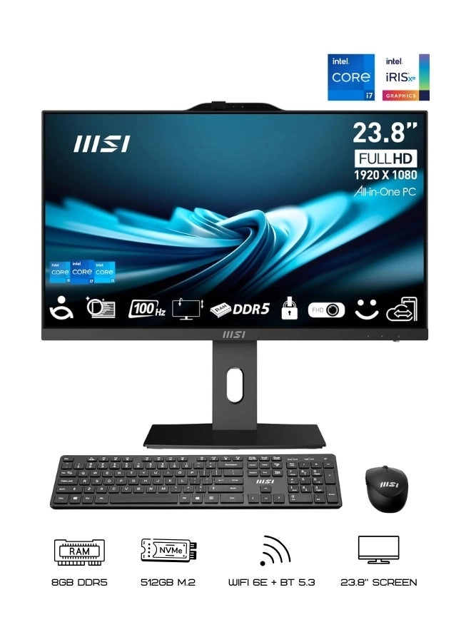 MSI PRO AP242P 14M - 8GB 23.8 inch Intel Core i7-14700
