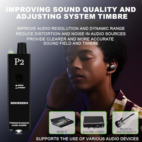 P2 - Portable In-Ear Monitor Headphone Amplifier