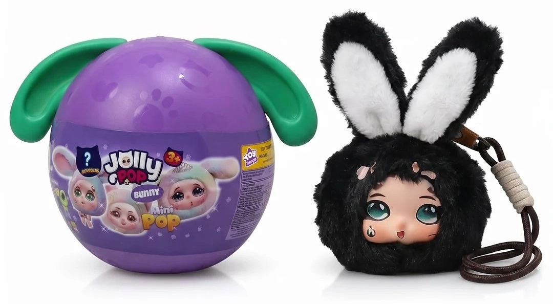 JollyPop Mini Pop - Bunny - 17 cm - Assorted Styles
